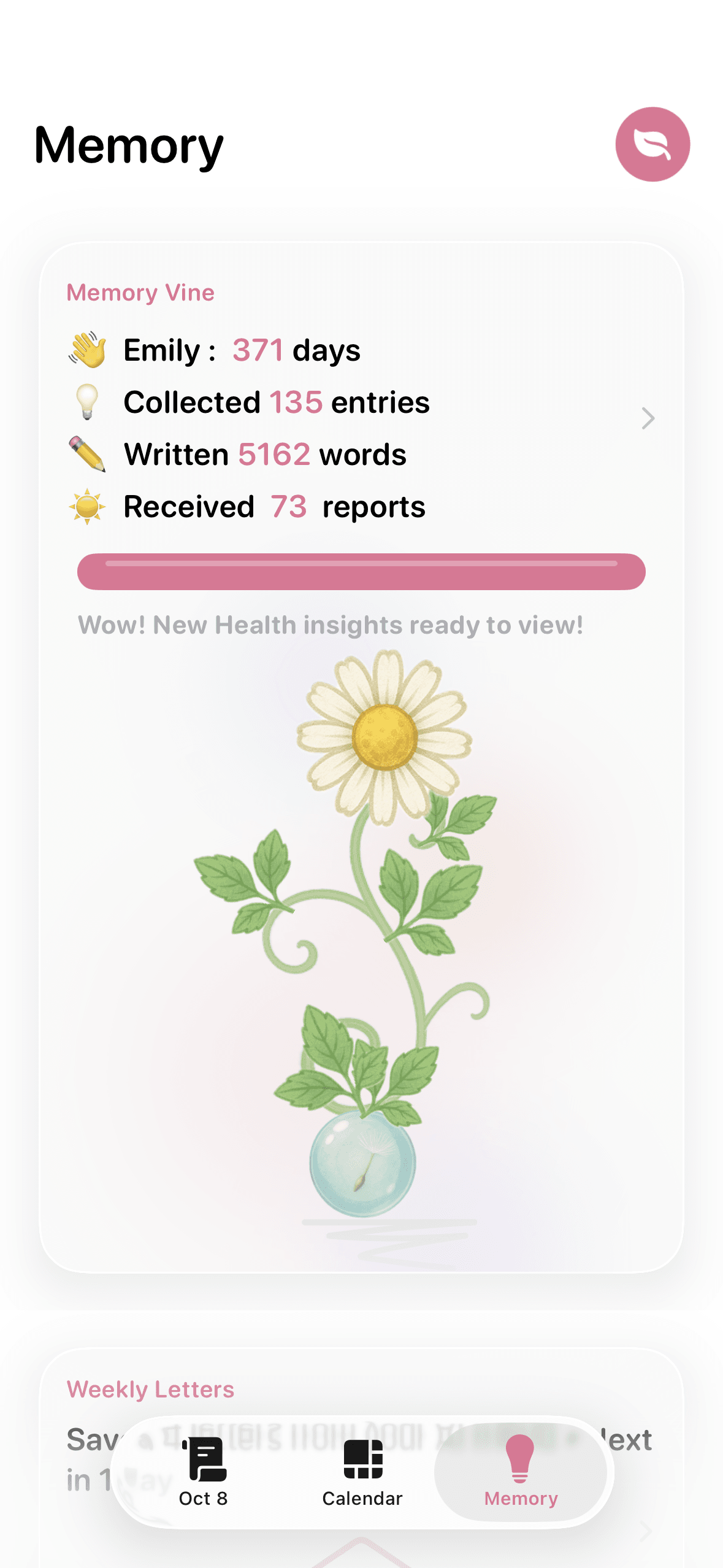 Lifelight app screen