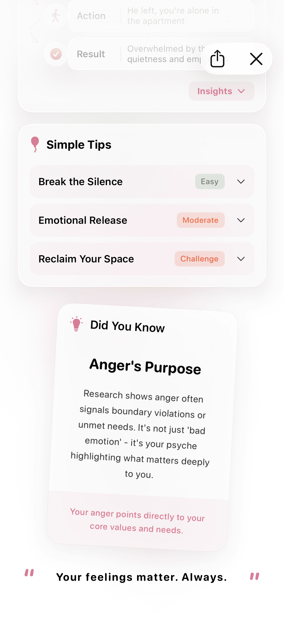 Lifelight app screen